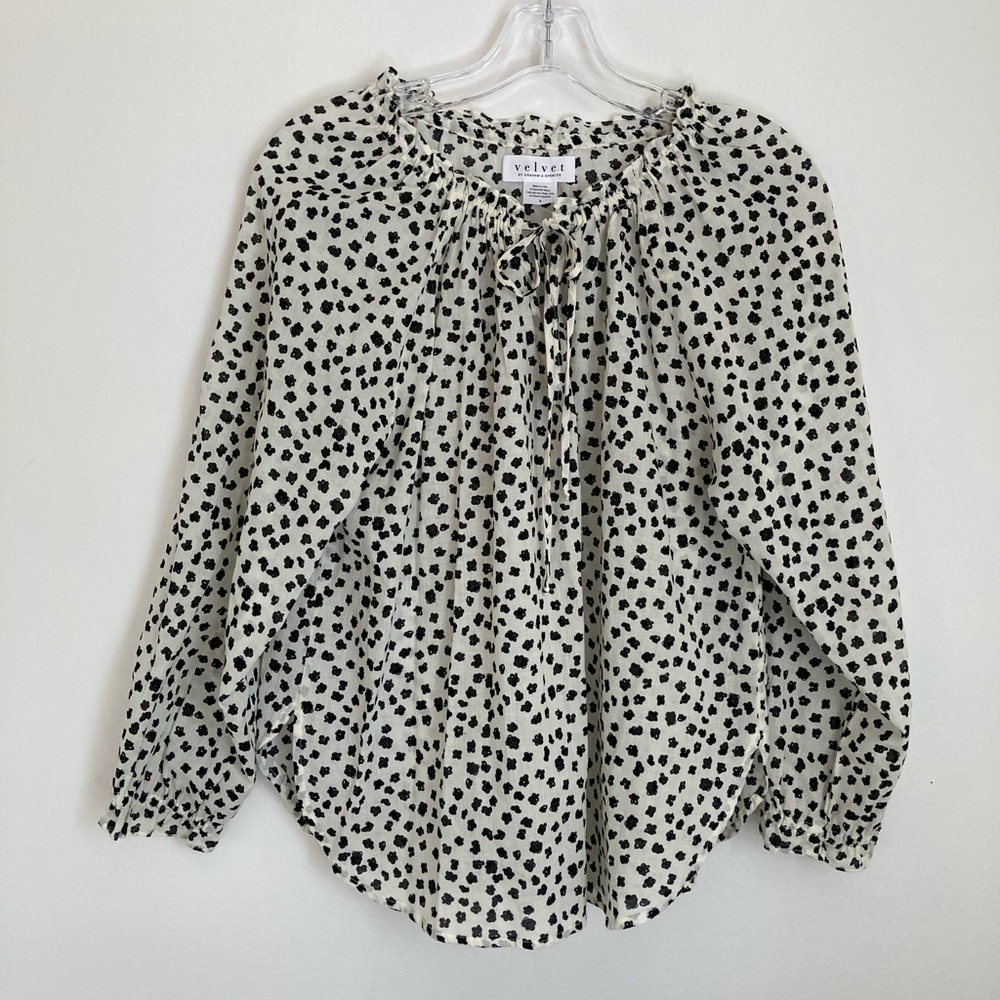 Velvet for Anthropologie top size S